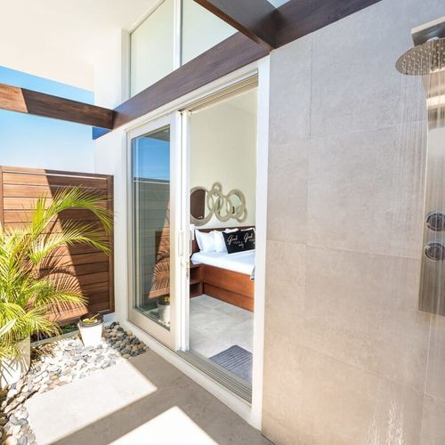 Outdoor showers