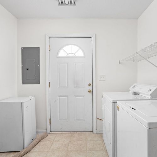 Savor the convenience of our dedicated laundry area as you take a moment to refresh your clothes. We've provided this space for your convenience, ensuring a seamless and enjoyable laundering experience.