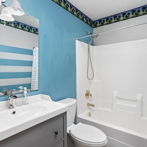 We've prepared our bathrooms with cleanliness and your comfort in mind.
