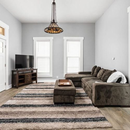 Our inviting and welcoming living area, designed to create a warm and comfortable atmosphere for relaxation and connection.