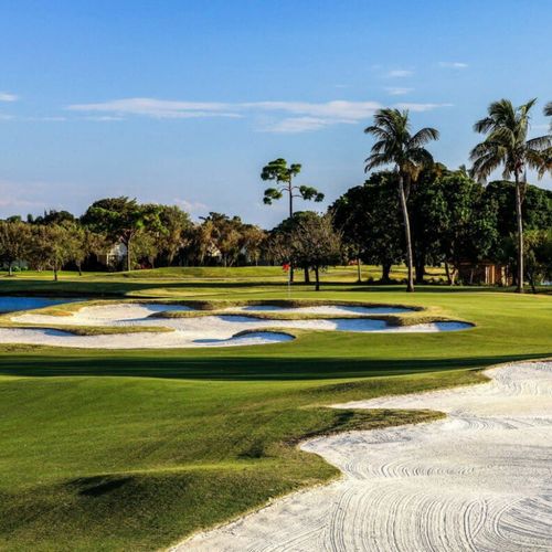 Fazio golf course at PGA National