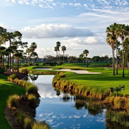 Champion golf course at PGA National