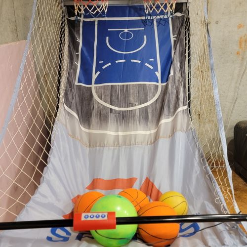 Basement basketball