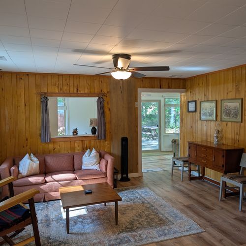 OVERVIEW:  The cozy and comfy living room