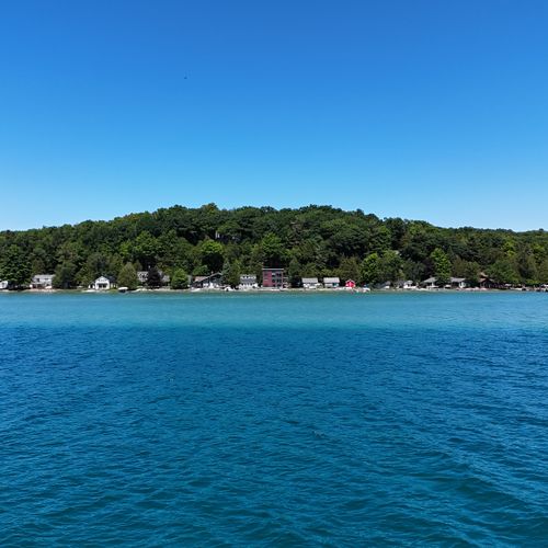 EXTERIOR:  Another aerial photo of Eagles Landing and beautiful Crystal Lake!