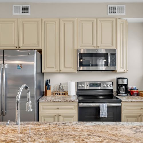 Stainless range for cooking a real meal