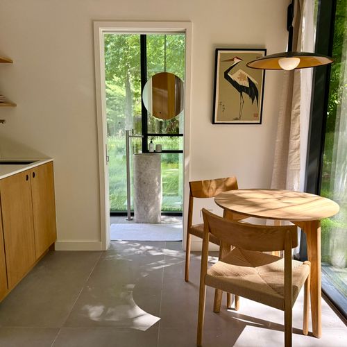 Unwind in style. A gorgeous intimate dining nook designed for slow mornings and deep relaxation.
