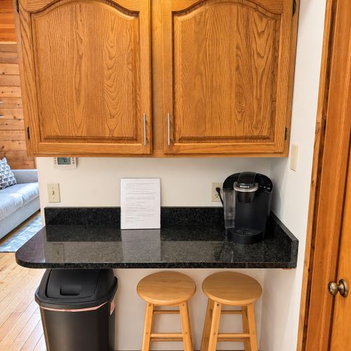 KITCHEN (SECOND FLOOR):  The home has a full kitchen with all appliances including a dishwasher.