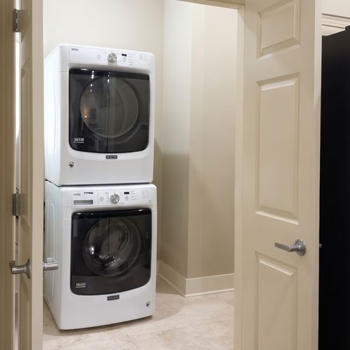 Convenient In-Home Laundry