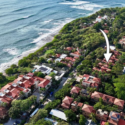 Located directly across the street from the beach.