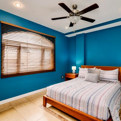 Bedroom two with queen bed