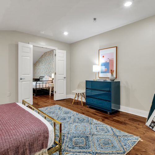 Peek into a bright, inviting bedroom