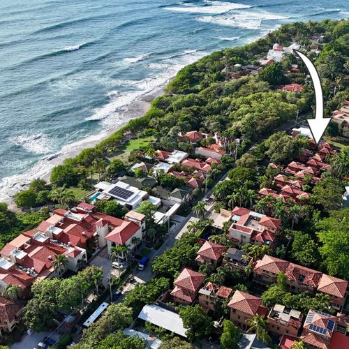 Located directly across the street from the beach.