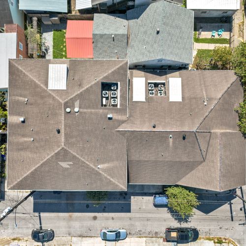 Bird’s-eye view of your New Orleans hideaway