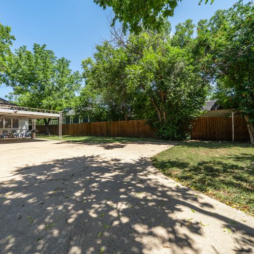 Rear Driveway