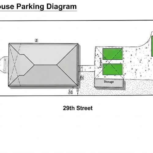 Parking Access off 29th & Gorman