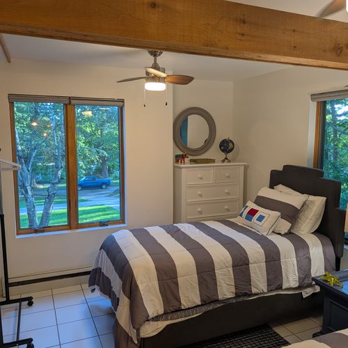 THE BIRCHES BY THE LAKE: Bedroom #4 (second floor)