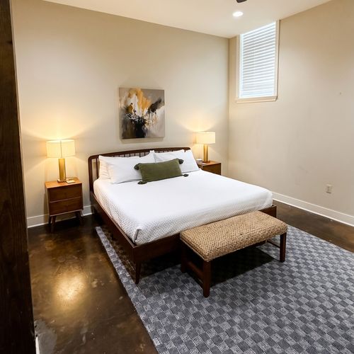 Bright retreat with inviting comfort