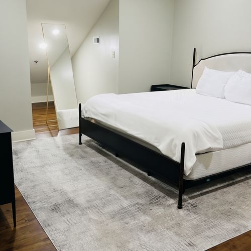 A Charming Bedroom With Room to Unwind