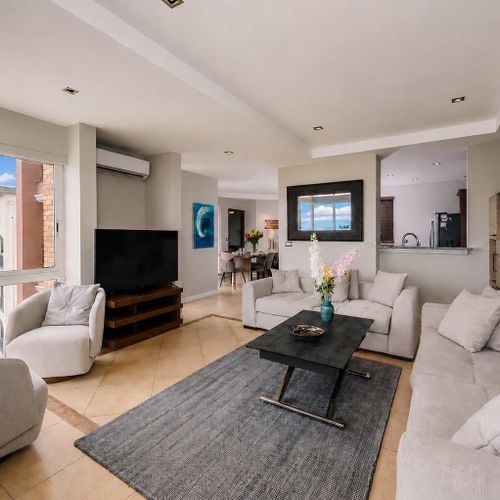 Spacious gathering space