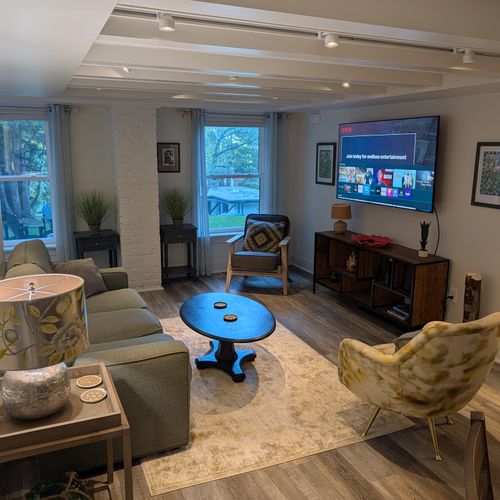 DEER RUN:  Living Room (first floor)