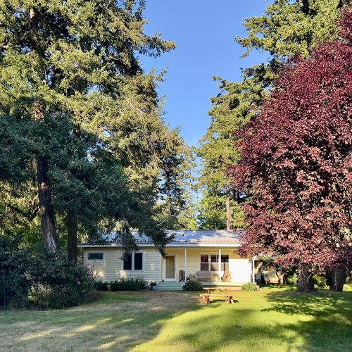 Enjoy the privacy of this beautiful island property.