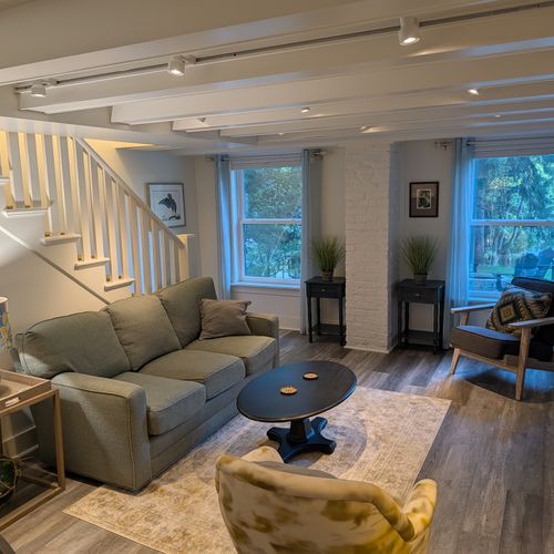 DEER RUN:  Living Room (first floor)