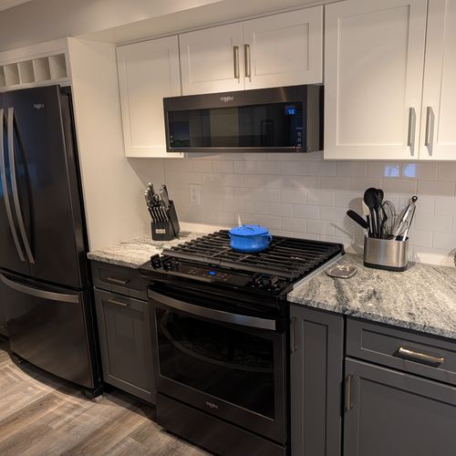 KITCHEN (FIRST FLOOR):  The home has a lovely kitchen with all appliances including a dishwasher.