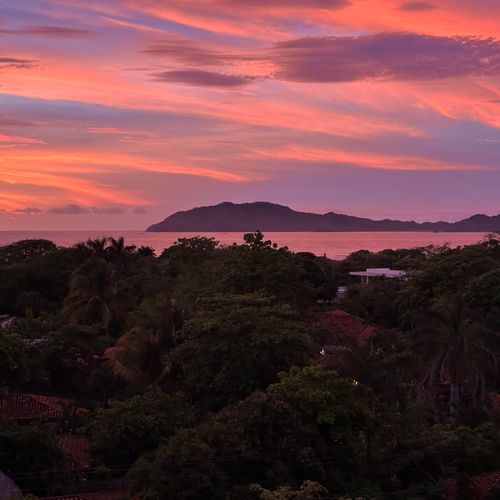 Sunset picture taken from terrace two