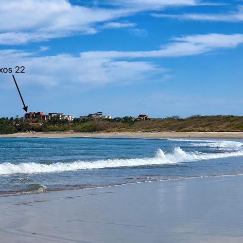 Short walk to Playa Langosta (pictured), walking distance to Tamarindo Beach