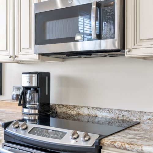 Coffee station ready for your morning brew