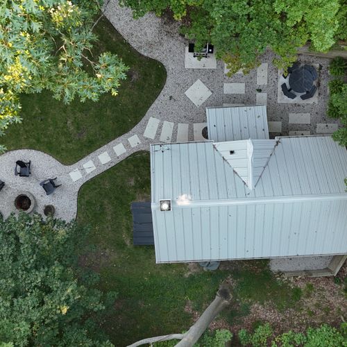 OVERVIEW:  Another aerial photo of the property.