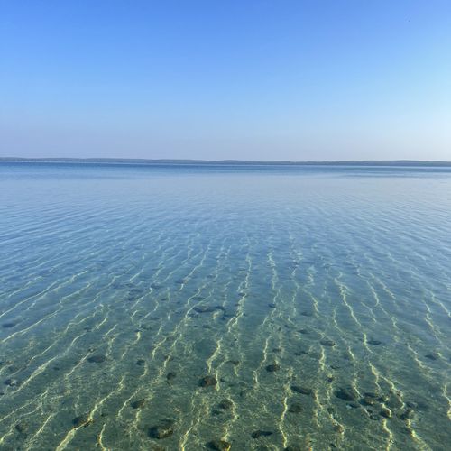 EXTERIOR:  The beautiful crystal clear water of Higgins Lake