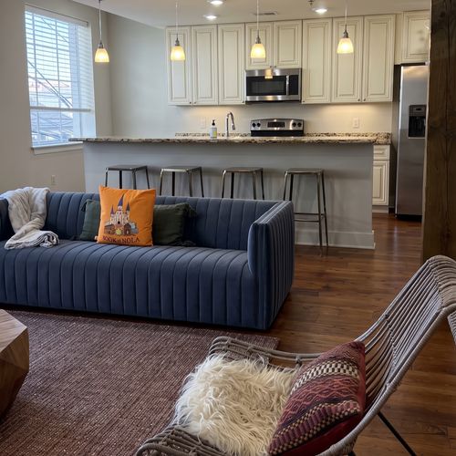 Open lounge with inviting seating