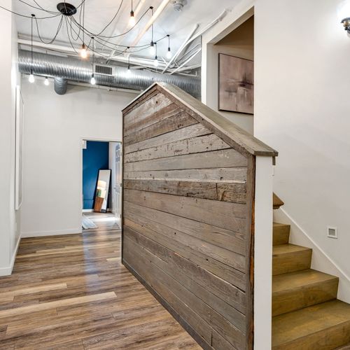Head upstairs to more sleeping space