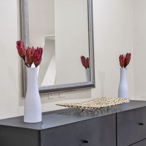 Red protea blooms for a touch of elegance