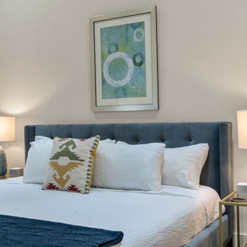 Layers of pillows you’ll sink right into