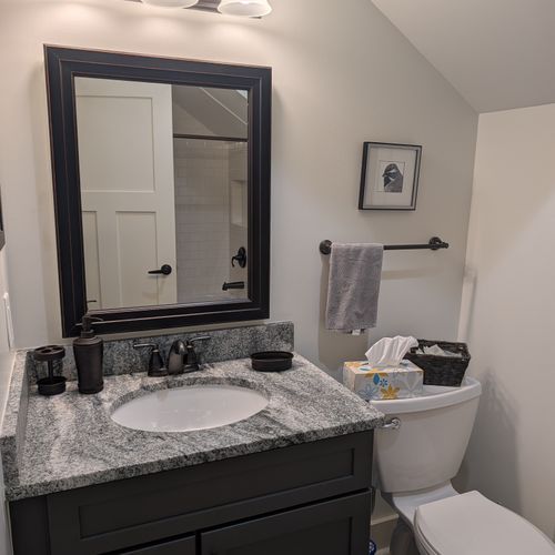 DEER RUN:  Bathroom (second floor)