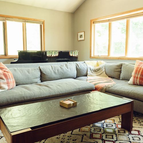 Comfy sectional couch