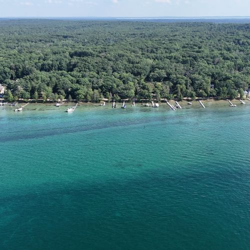 EXTERIOR:  Another view of beautiful Higgins Lake