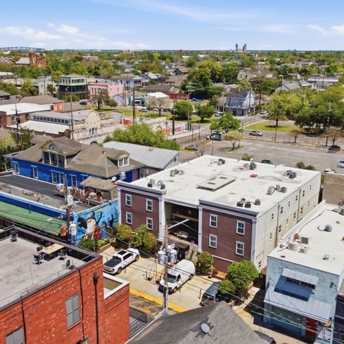 Bird's-eye view revealing the perfect blend of city energy & quiet retreat.