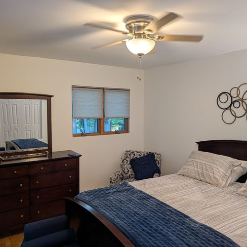 THE BIRCHES BY THE LAKE: Bedroom #3 (second floor)
