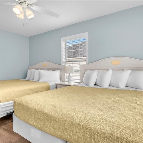 3rd  Floor Bedroom w/ 2 Kings