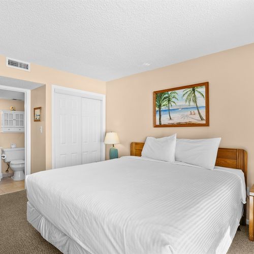Master Bedroom with view of Master Bath