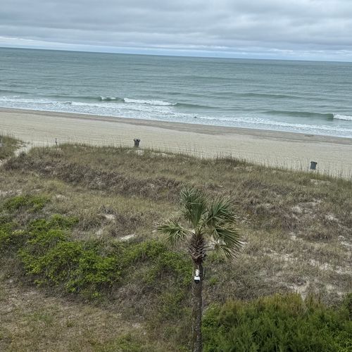 Beach view from Balcony
