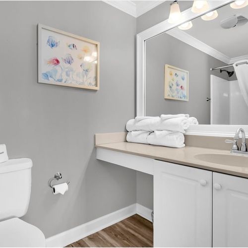 Second floor bathroom