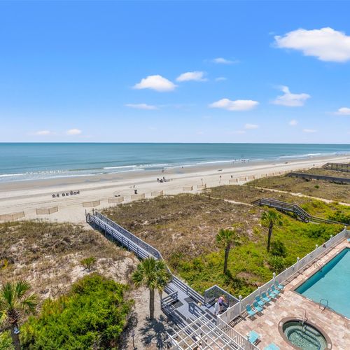 Expansive Oceanfront View From Spacious Balcony