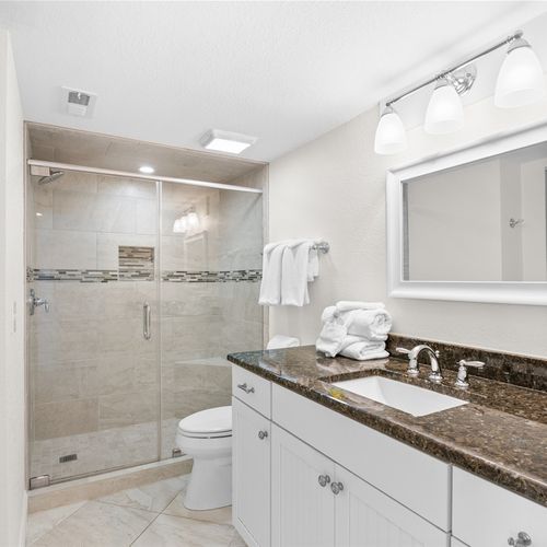 Master Ensuite Bathroom with Step-in Shower