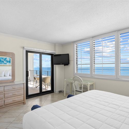 Master Bedroom with Balcony Access