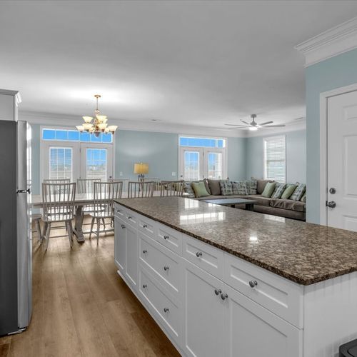 Kitchen View into Dining Area